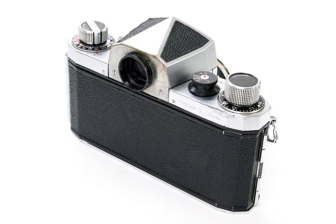 MirandaS型 ( Made in Japan)  50mm F2.8付 L#T139416 B# 596473 プリズムファインダー、ウエストレベルファインダー カメラケース付　80%画像