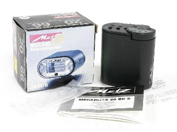 Metz strobo (mecablitz) 20 BC6 オート&マニュアル使用 Germany製の画像