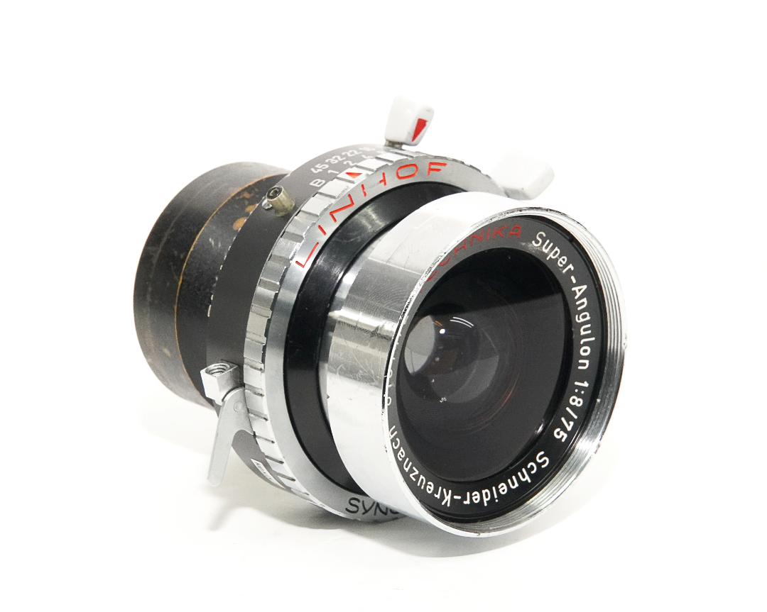 75/8 Super-Angulon (Schneider) シンクロコンパー00番MXVシャッターの画像