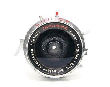 75/8 Super-Angulon (Schneider) シンクロコンパー00番MXVシャッターの画像