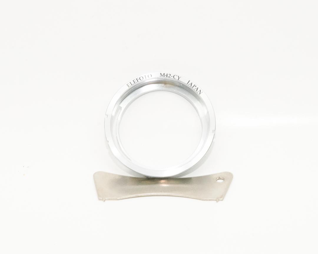 M42-CX (プラクチカM42レンズを→京セラコンタックス35mm判ヘ) ∞ OK M-275の画像