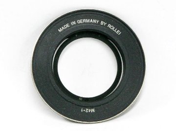 M42-.Rollei SL-35 (プラクチカM42レンズを→Rollei SL-35カメラへ「絞りオート」) Germany製,純正リング画像