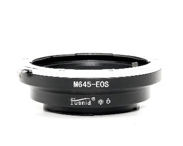 M645-EOS (マミヤ645のレンズを→Eos EF 一眼レフヘ) ∞ OKの画像