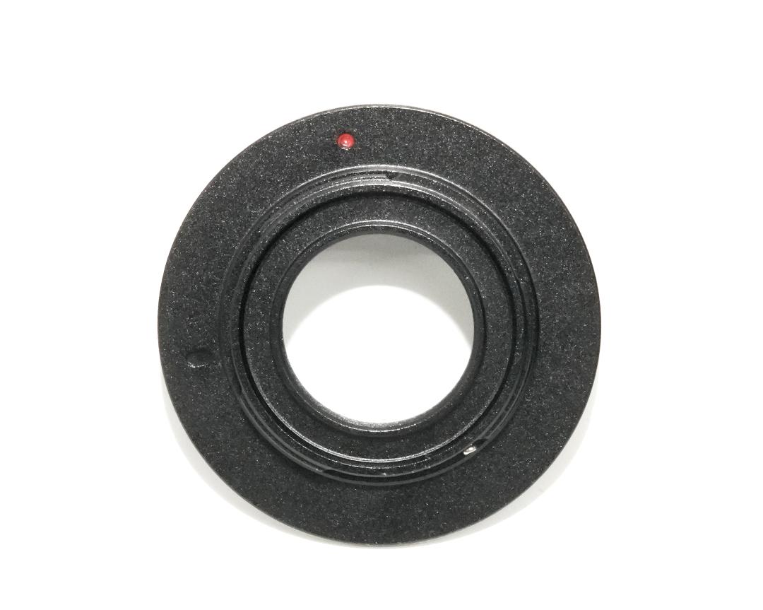 C-M4/3 (C-マウント {16mm} のレンズを→オリンパス & Panasonic マイクロ4/3カメラへ) ∞ OKの画像