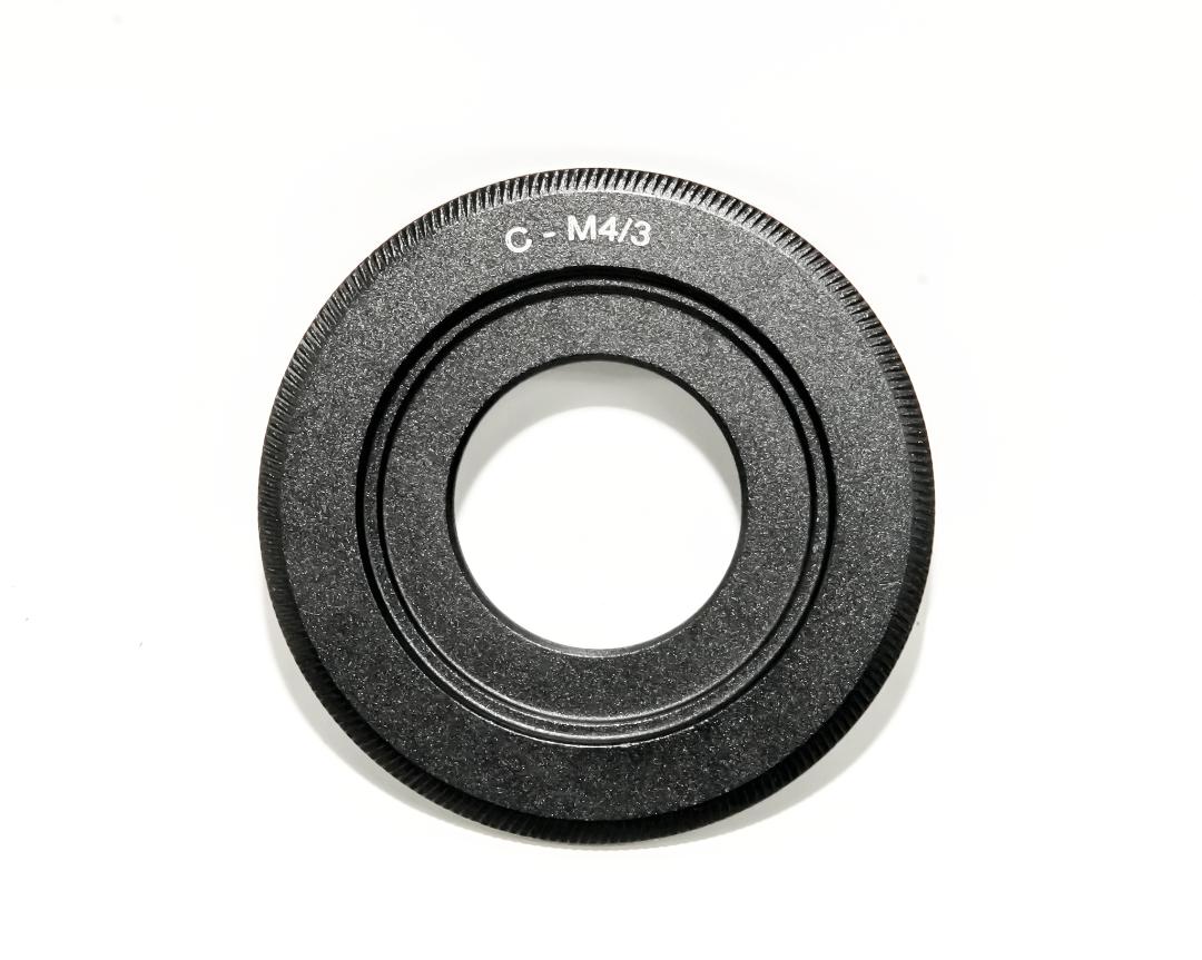 C-M4/3 (C-マウント {16mm} のレンズを→オリンパス & Panasonic マイクロ4/3カメラへ) ∞ OKの画像