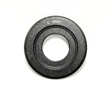 C-M4/3 (C-マウント {16mm} のレンズを→オリンパス & Panasonic マイクロ4/3カメラへ) ∞ OKの画像