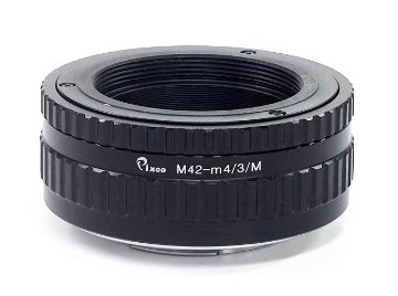M42-M4/3 M (M42のレンズを→オリンパス & Panasonic マイクロ4/3カメラへ) ∞ OK　ヘリコイド付　接写可能画像