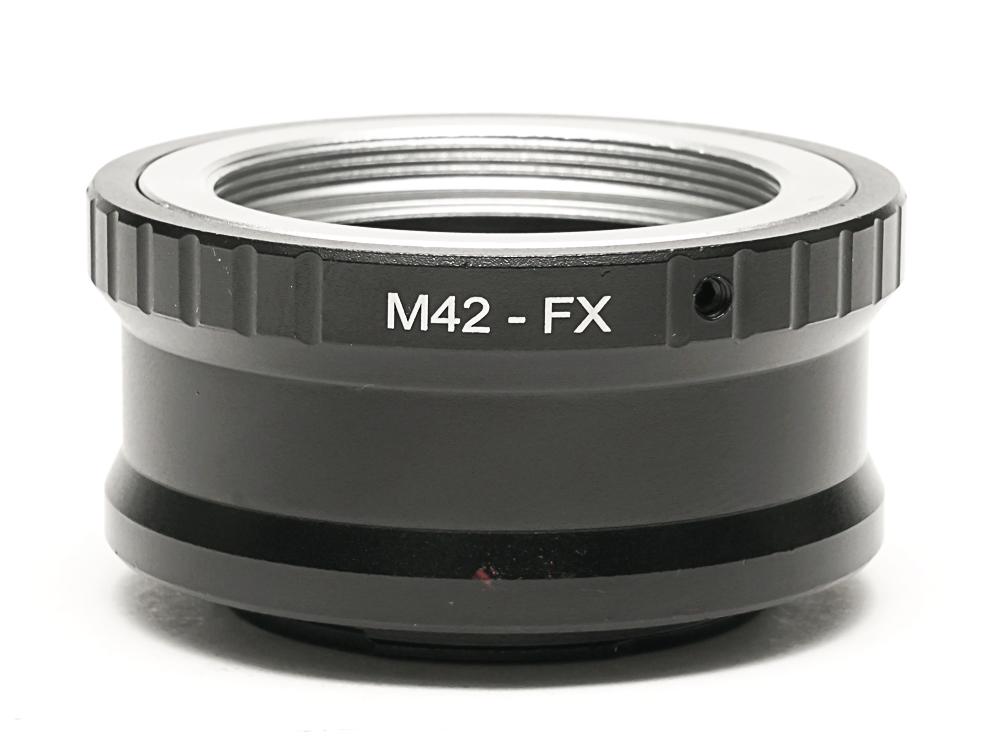 M42-FX (M42のレンズをフジ X マウントのカメラへ）∞ OKの画像