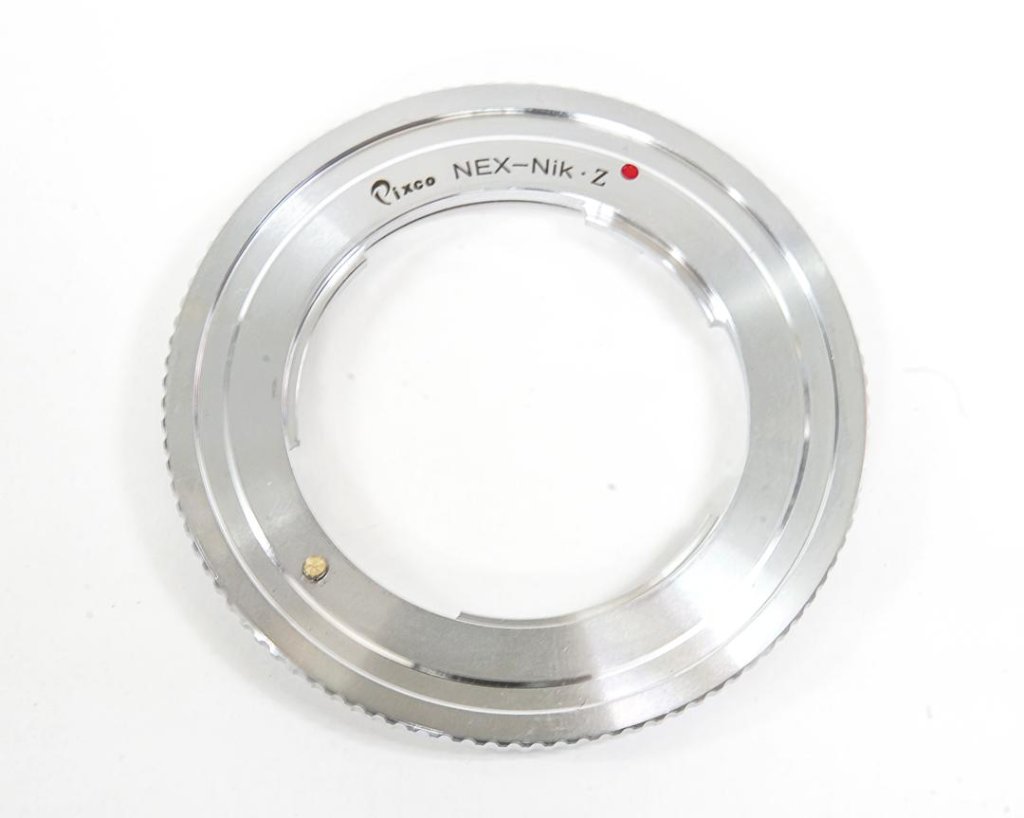 SONY E-Nikon Z (ソニー E のレンズを→ニコン Z マウントのカメラへ)  ∞ OK (ロック解除レバー裏側の新型)の画像