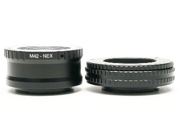 M42-SONY/E M (M42のレンズを SONY/E カメラへ）ヘリコイド付 接写可能 伸び幅 17~31mm画像
