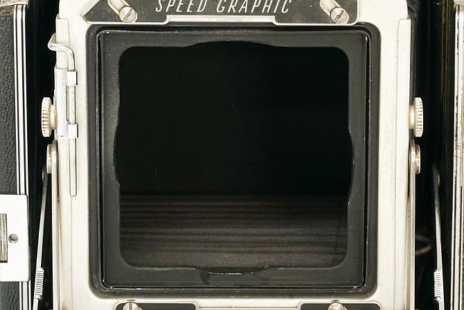 Graflex Speed Graphic 4×5in ユニバーサルカメラバック (国際規格) フォーカルプレンシャッター付 178mm F2.5 AERO-EKTAR 付 (軍用レンズ)画像