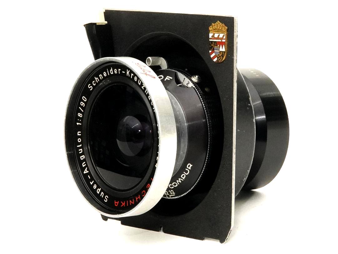 90/8 Super-Angulon (Schneider)  コンパー0番シャッター付の画像