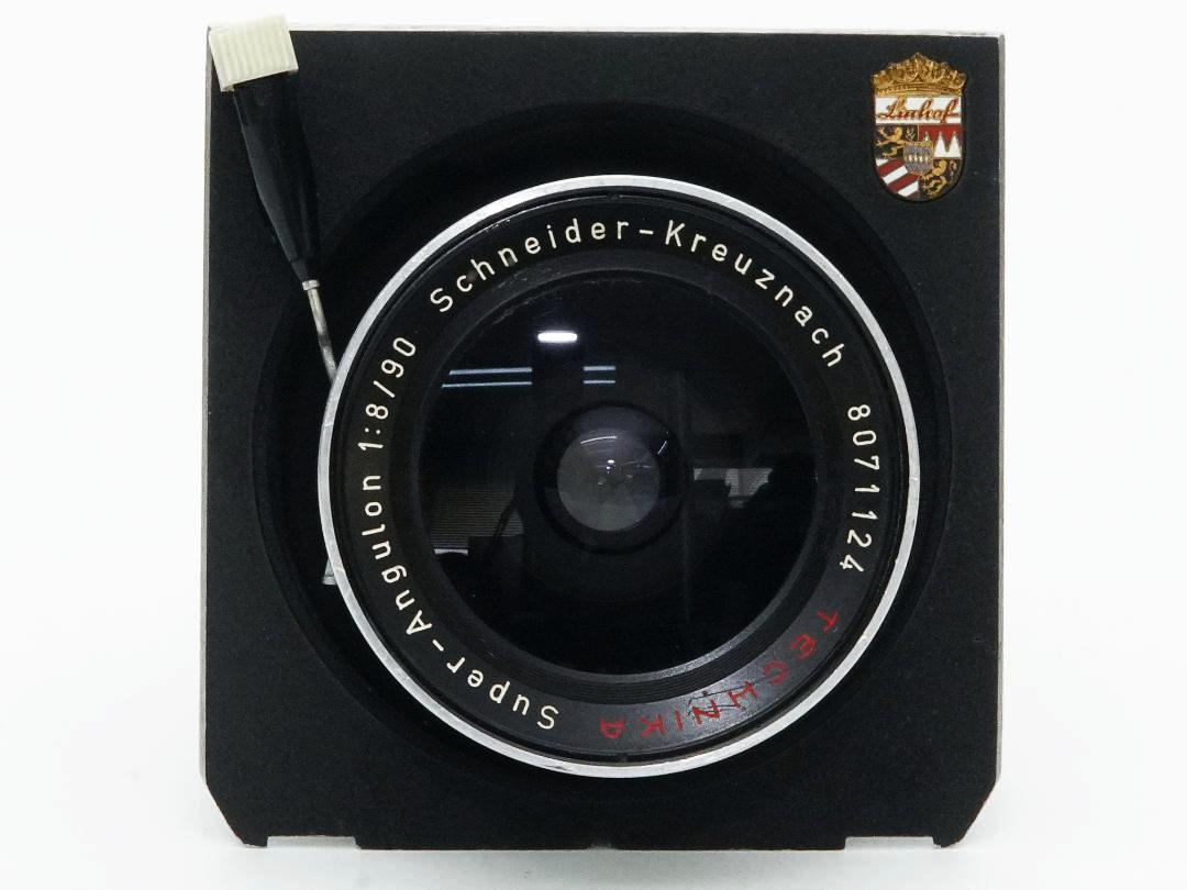 90/8 Super-Angulon (Schneider)  コンパー0番シャッター付の画像