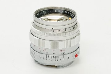 50/1.4 SUMMILUX  L#1946931 ライカＭ用 後キャップ付   距離計連動の画像