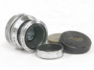 25/1.5 Kino Plasmat Hugo Meyer Dr Rudolph  Cマウント メタルフード付の画像