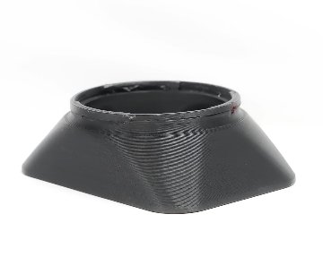 Contarex 21ﾐﾘ～35ﾐﾘ用フード (B56) 外バヨネット 3D プリンタ.プラスチック製の画像
