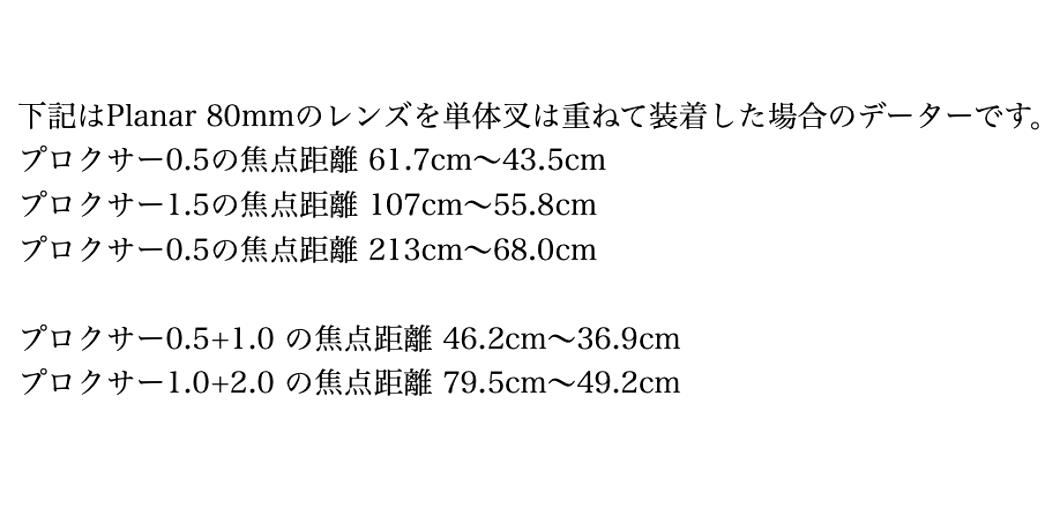 ハッセルプロクサー1.0(接写フィルター) Proxar.　Carl-Zeiss画像