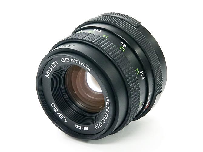 50/1.8 PENTACON AUTO MC (ペンタコン) (Carl Zeiss Jena) (Germany)  手動絞り&自動絞り切り替えレバー有りの画像