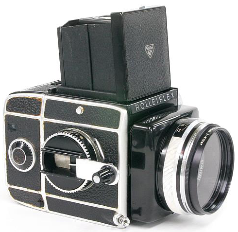 Rollei SL 66  80/2.8 Planar 120&220兼用フィルムマガジン ウエストレベルファインダー付 ピントグラス (格子&セントラルグリッド) 使用説明書付 (和文) (コピー）の画像