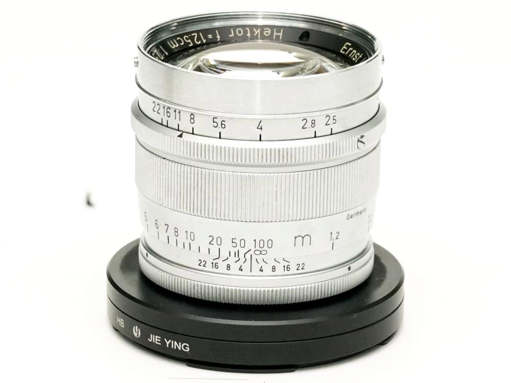 125/2.5 HEKTOR ( Leitz Wetzlar Germany ) V-シリーズ,ハッセルF用（レンズ+マウントリングの販売）の画像