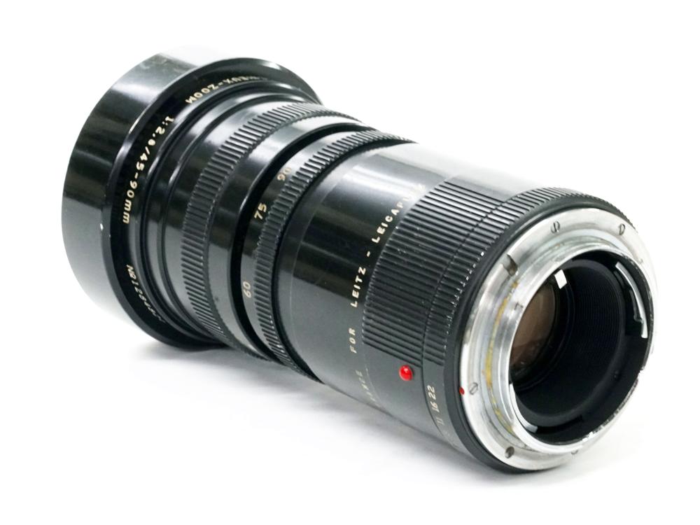 45～90ﾐﾘ F2.8 Angenieux ZOOM 790g (ライカフレックス用) (Made in France) L#1284821  オリジナルレンズフード付画像