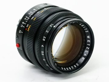 50/1.4 SUMMILUX (ズミルックス) (made in Germany) ライカＭ用 後キャップ付 フードキャップ付 純正メタルレンズフード付 距離計連動画像