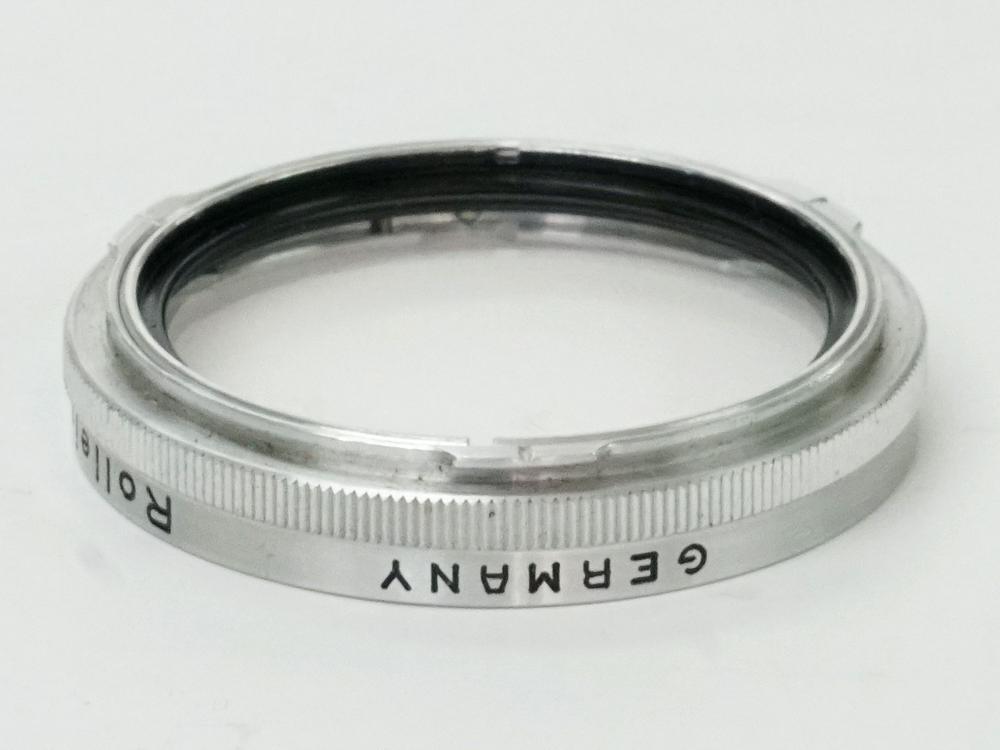 Rollei Ⅱ 型 ソフター0フィルター 純正本革ケース付　元箱付 の画像