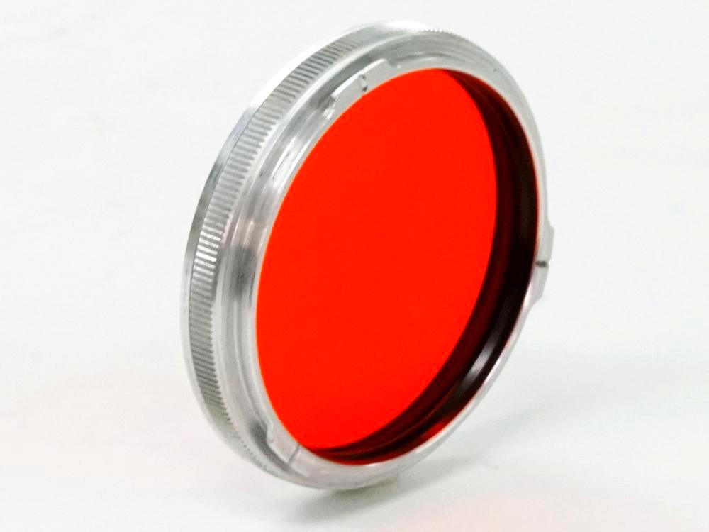 Rollei Ⅱ 型 オレンジフィルター (-1.5 ~ -3) 純正本革ケース付 画像