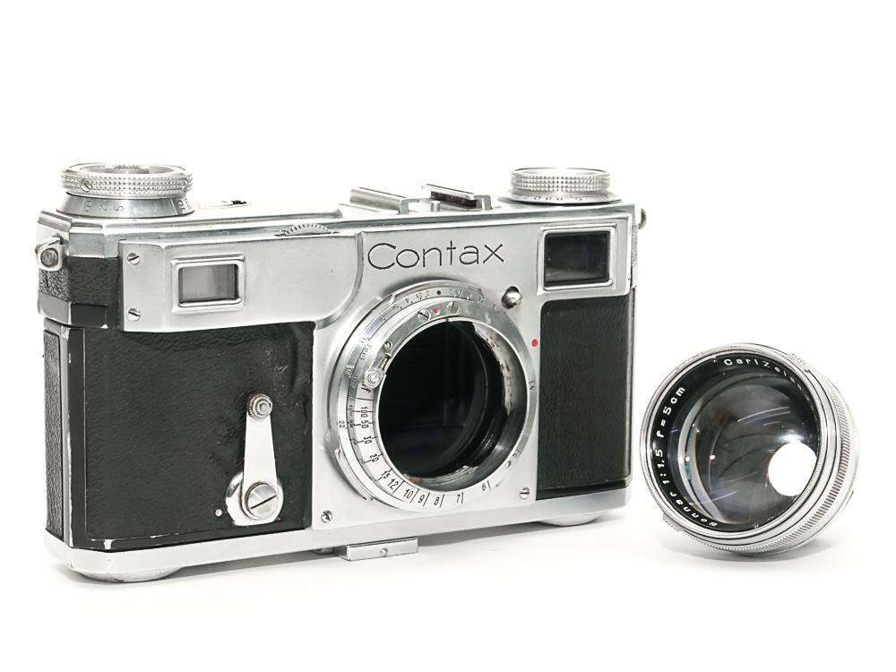 Contax Ⅱ型 50/1.5 Sonnar Carl Zeiss Jena 距離軽連動画像