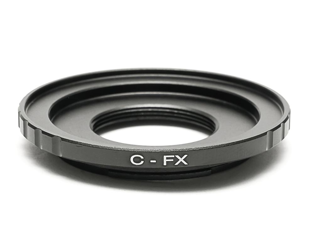 C-FX (Cマウントのムービーレンズをフジ X マウントのカメラへ）∞ OKの画像