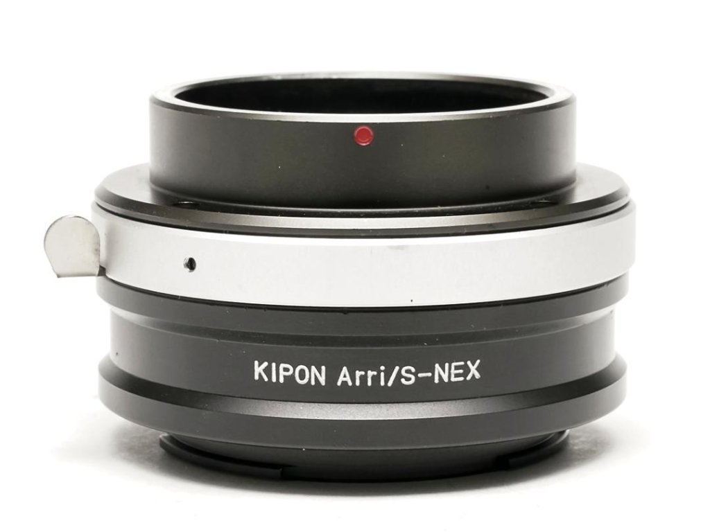Arriflex S - SONY/E (アリフレックス スタンダード のレンズを SONY/E カメラへ）∞ OK Kipon製の画像