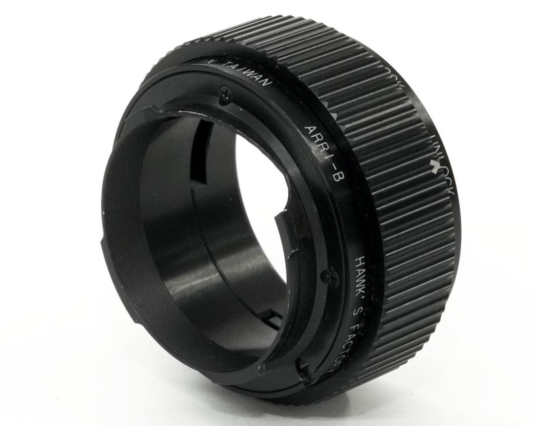 Arriflex B - L/M (アリフレックス B のレンズを Leica M カメラへ）∞ OK 　HAWK'S FACTORY 製の画像