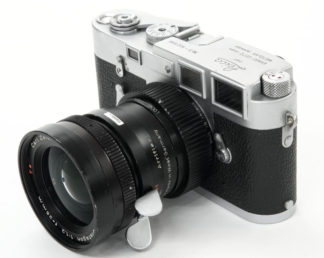 Arriflex B - L/M (アリフレックス B のレンズを Leica M カメラへ）∞ OK 　HAWK'S FACTORY 製の画像