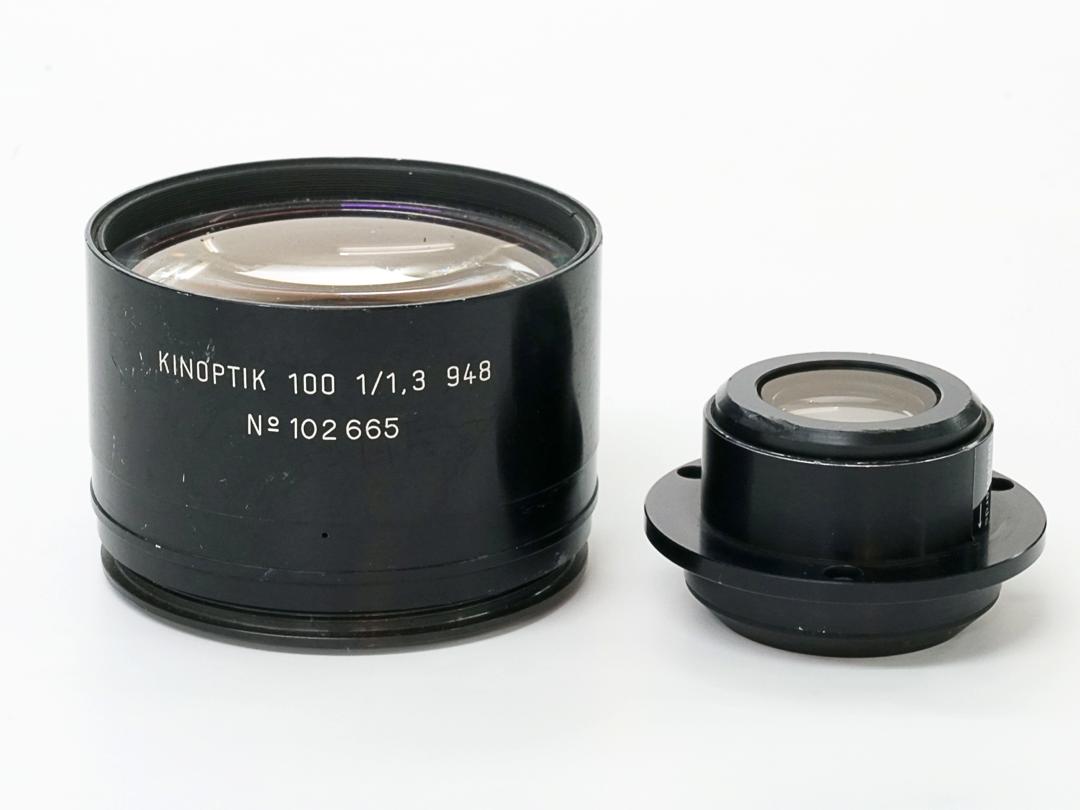 100mm F1.3 特殊レンズ 「工業用レンズ」Kinoptik 「Made in France」画像