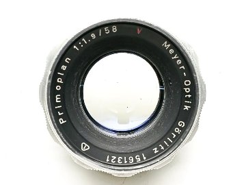 58/1.9 Primoplan V (Germany) Meyer-Optik Gorlitz M42マウントの画像