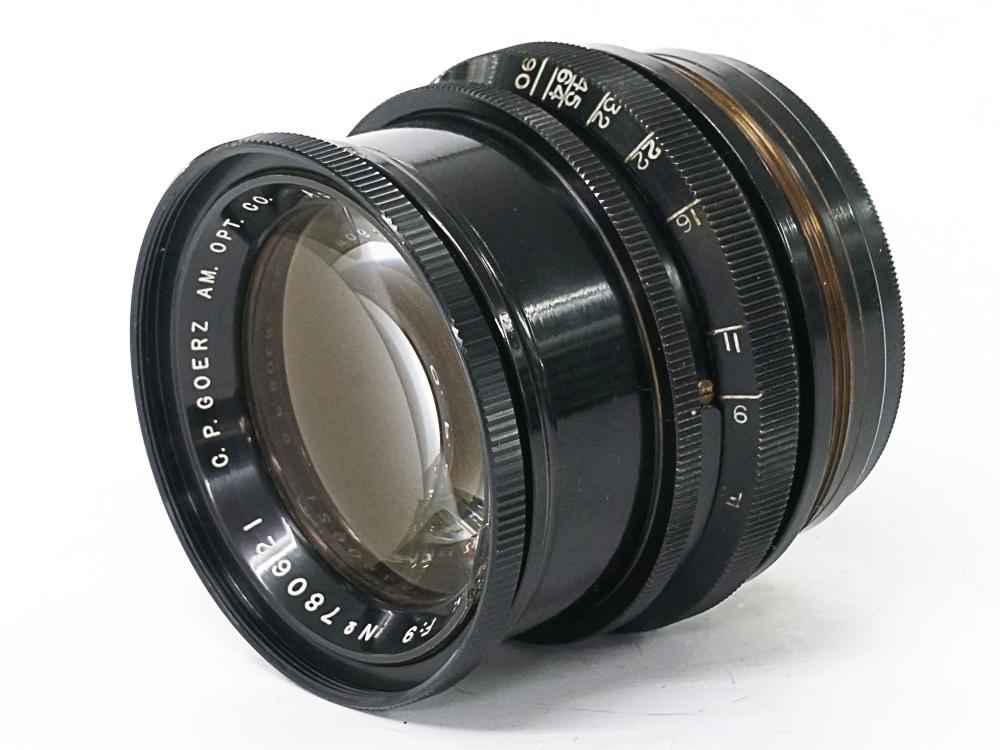 355/9 APOCHROMAT-ARTAR  (Red dot Artar) (C.P. Goerz AM OPT.CO) Barrel Lens、コーティング有り  8×10in cover画像