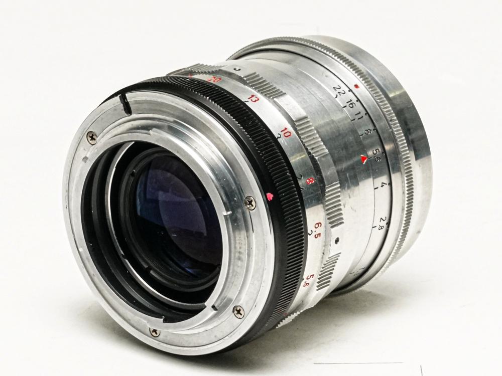 75mmF1.9 Primoplan V ( Meyer-Optik Gorlitz )  ニコン F マウント  真円絞り(プリセット絞り) 画像