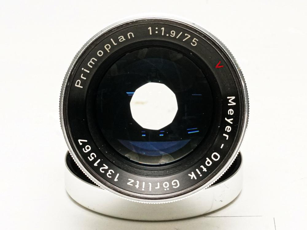 75mmF1.9 Primoplan V ( Meyer-Optik Gorlitz )  ニコン F マウント  真円絞り(プリセット絞り) 画像