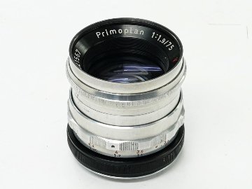 75mmF1.9 Primoplan V ( Meyer-Optik Gorlitz )  ニコン F マウント  真円絞り(プリセット絞り) 画像