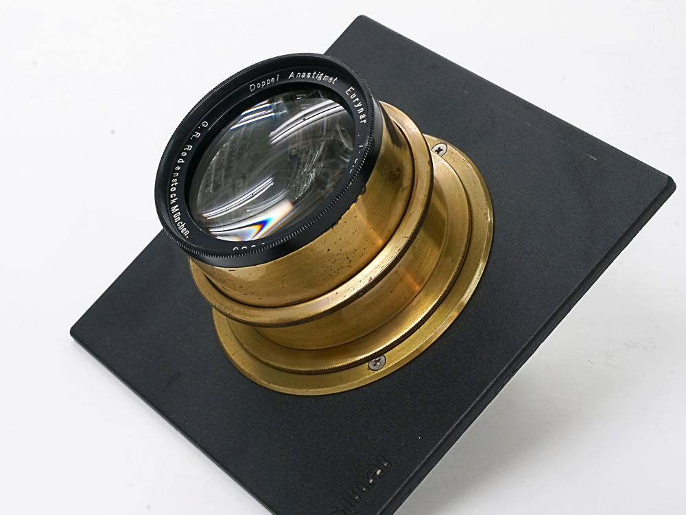 450/9 Apo - Tessar (Carl Zeiss Jena) Barrel Lens コーティング有り Sinarボード付の画像