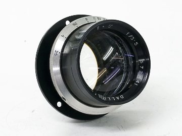 127/3.5 DALMAC  Dallemeyer  England Barrel Lens コーティング有りの画像