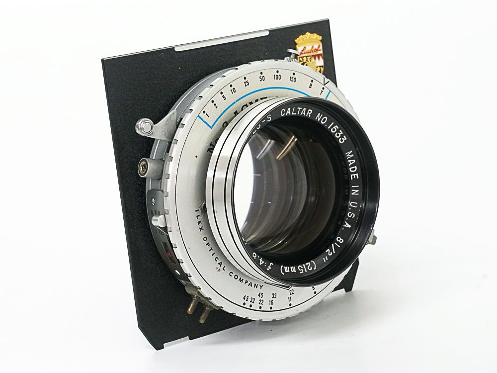 215/4.8 CALTAR SERIES-S ILEX-CALUMET No.3 ACME シヤッター  コーティング有り   Linhof テヒニカボード付の画像