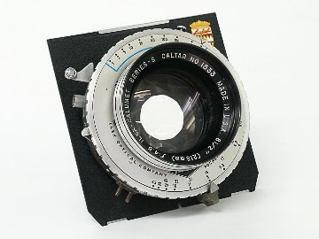 215/4.8 CALTAR SERIES-S ILEX-CALUMET No.3 ACME シヤッター  コーティング有り   Linhof テヒニカボード付の画像