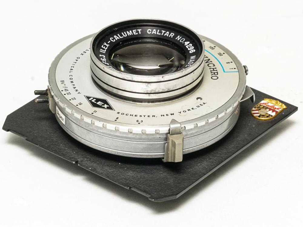 215/6.3 CALTAR SERIES-S ILEX-CALUMET No.3 ACME シヤッター コーティング有り Linhof テヒニカボード付の画像