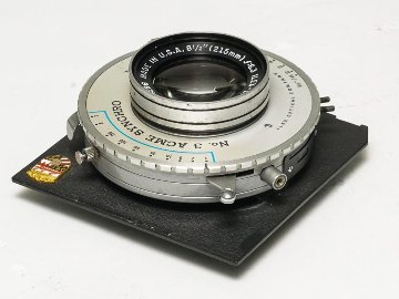 215/6.3 CALTAR SERIES-S ILEX-CALUMET No.3 ACME シヤッター コーティング有り Linhof テヒニカボード付の画像