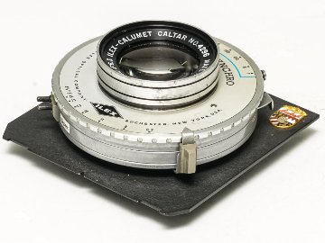 215/6.3 CALTAR SERIES-S ILEX-CALUMET No.3 ACME シヤッター コーティング有り Linhof テヒニカボード付の画像