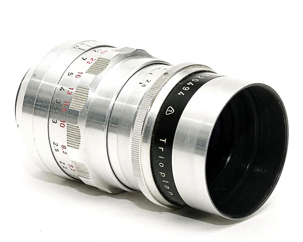 100/2.8 Trioplan (Germany) Meyer-Optik Gorlitz M42マウント  前後キャップ付，L#1520494の画像