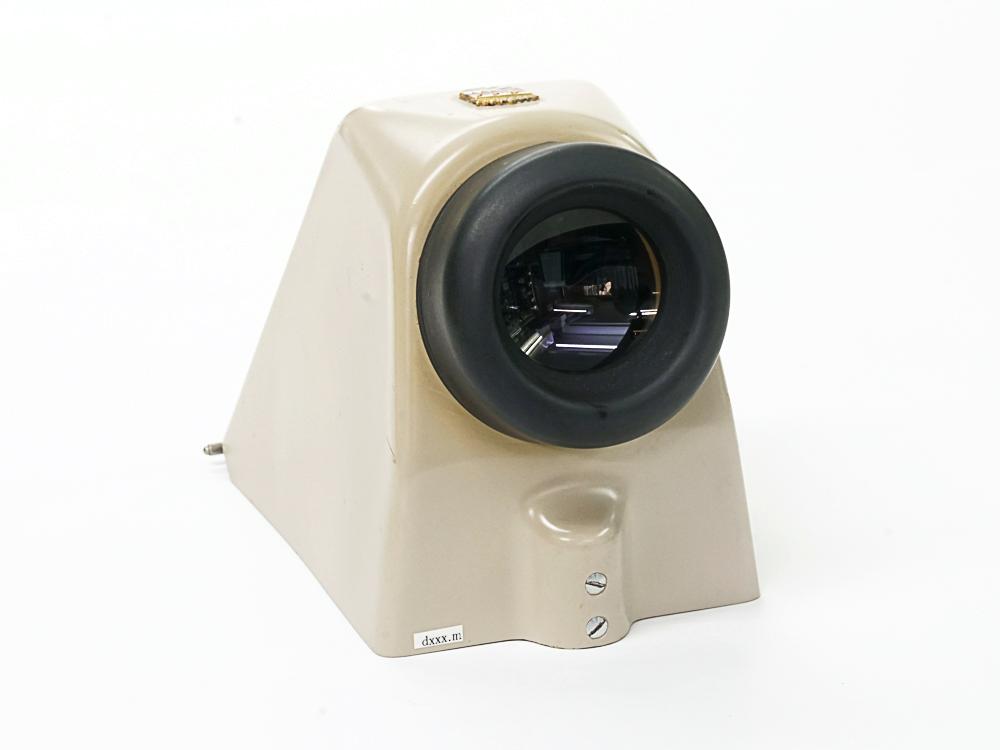 Linhof 6×9cm 用 上下正像ミラーファインダー ウグイス色の画像