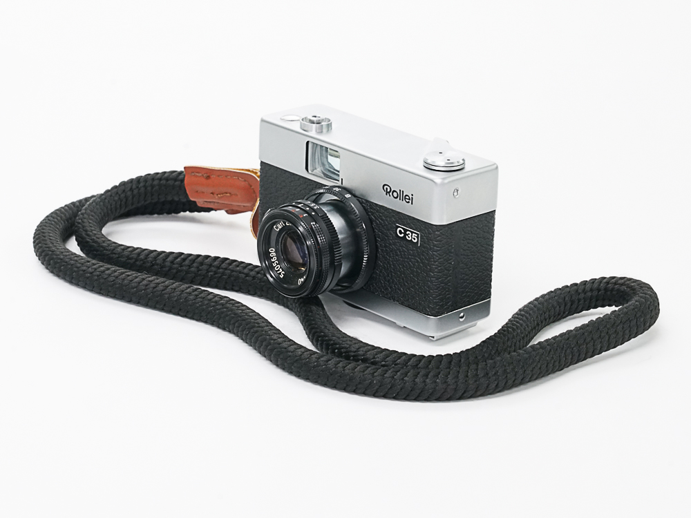 Rollei 35用 コットン、ロープタイプ、ネックストラップ、 ロングタイプ90cm、10mmΦの画像