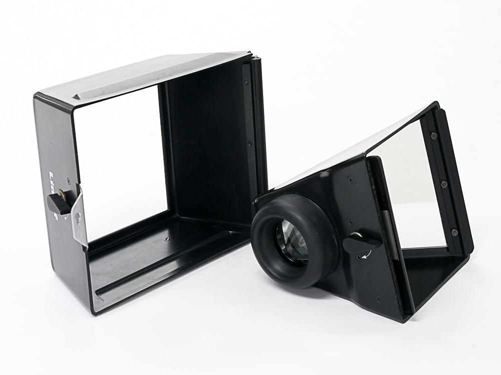 Linhof 4×5in 用 上下正像ミラーファインダー セパレート型 (縦横可能)  リンホフ4×5in カメラ全機種用の画像